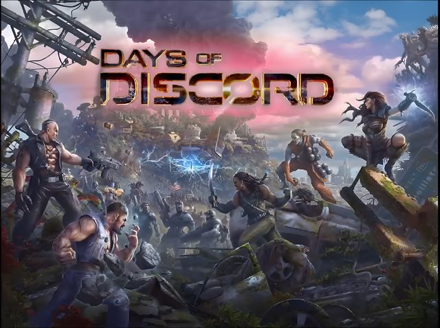 Days of Discord title screen